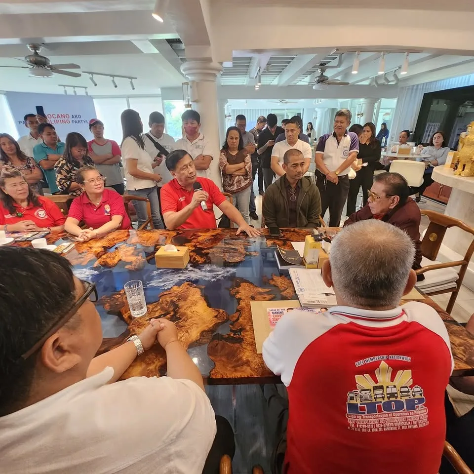 LTOP members at a community gathering