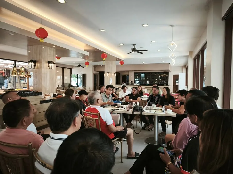 Members gathered for discussion